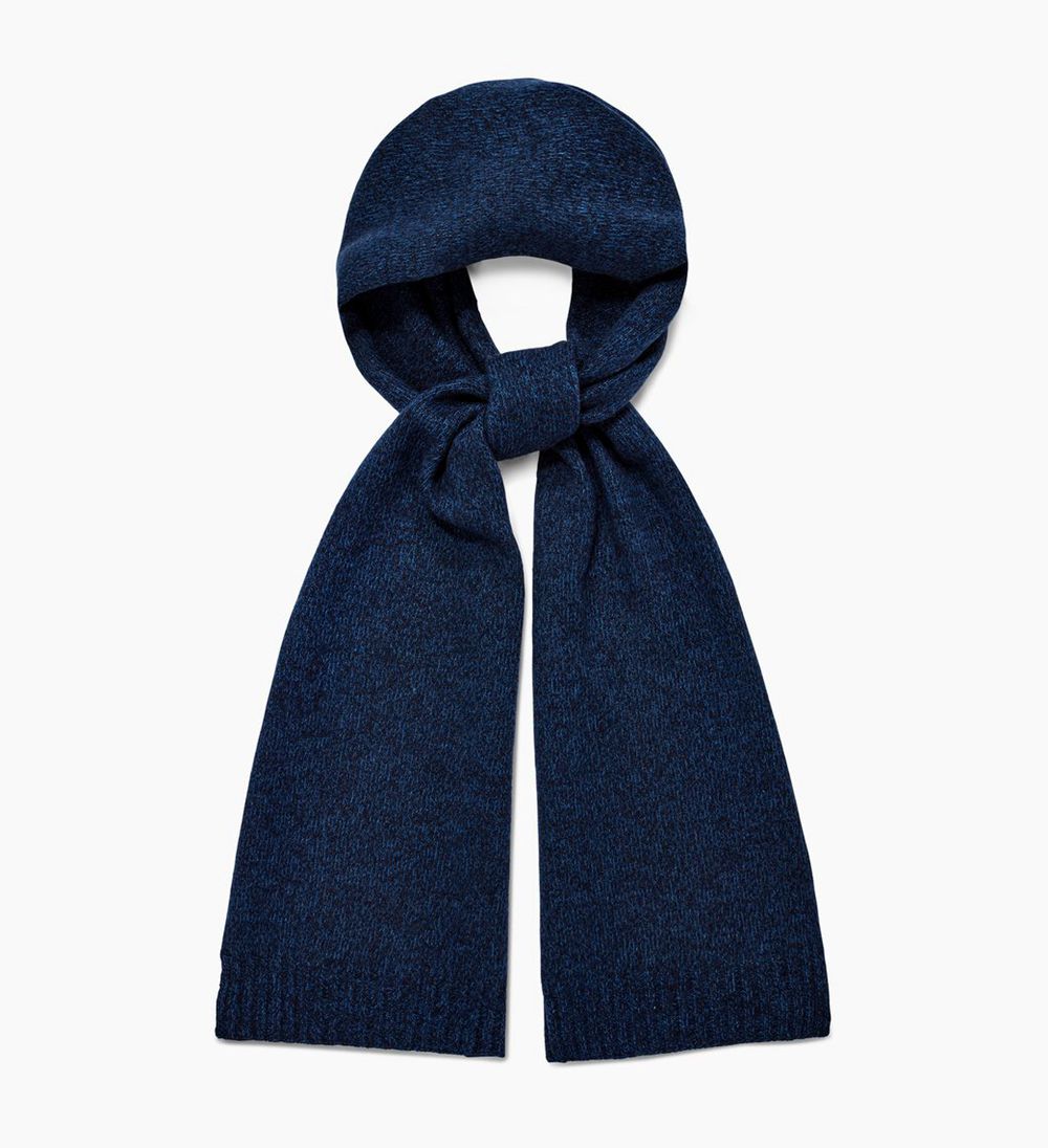 Ugg Scarfs Canada - Ugg Men's Eastwood Rib Knit Blue